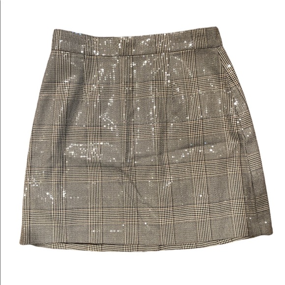 Cupcakes & Cashmere NWT Sequined Mini Skirt - Picture 1 of 3